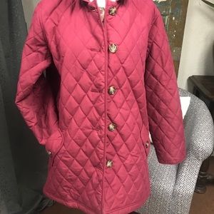 Lightweight quilted coat